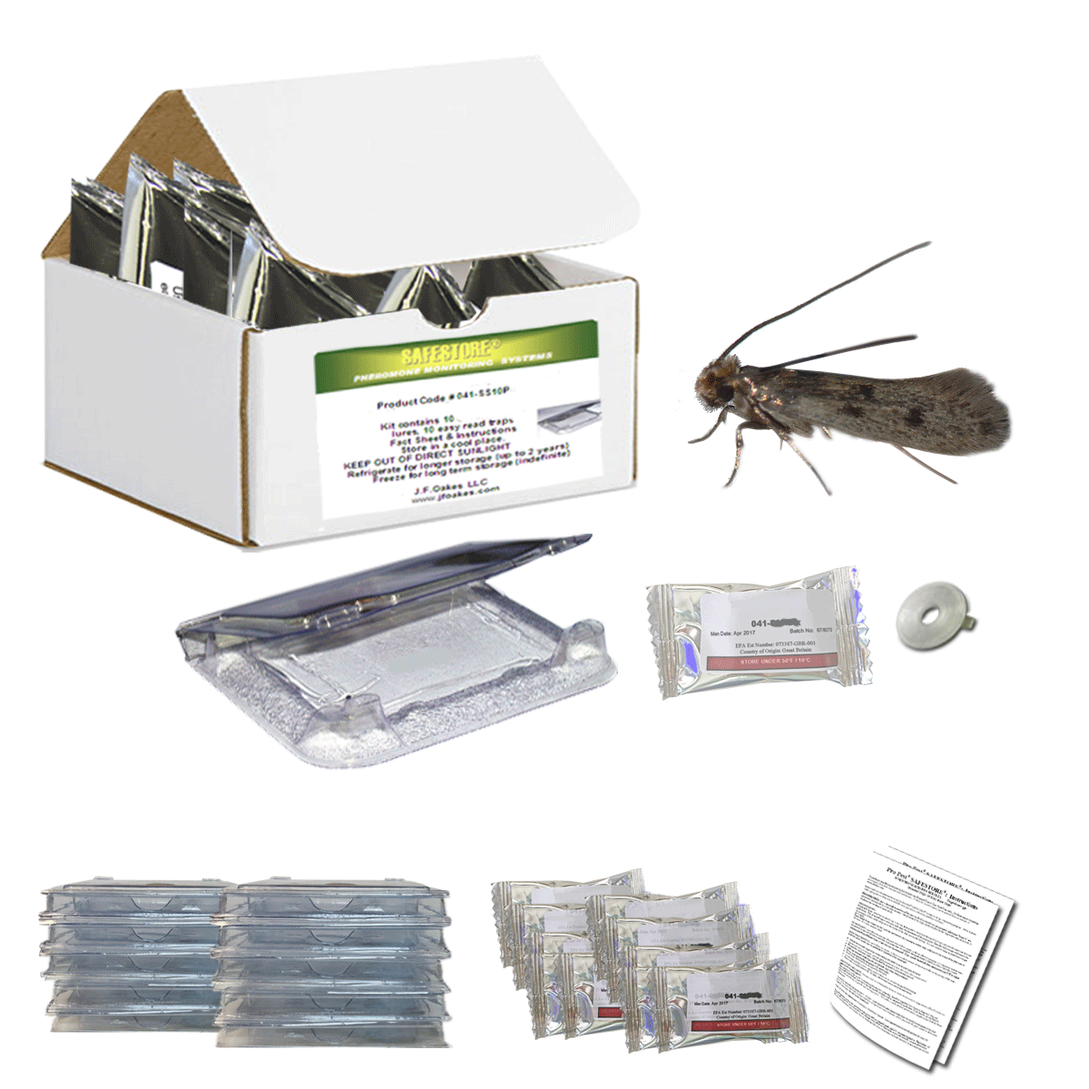 10 Complete Clothes Moth Traps